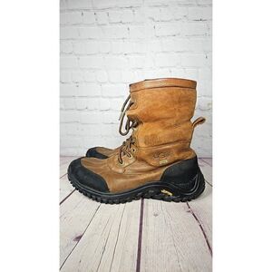 UGG Australian Vibram Leather Waterproof Boots Women's Size 10